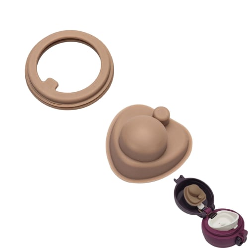 

[Bookwarm] Compatible Thermos Replacement JNL Gasket Set, Replacement Part for Vacuum Insulated Mobile Mug (Gray for JNL-1PCS)