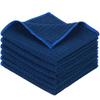 380gsm Thick Microfiber Waffle Weave Dish Drying Cloth Household Kitchen Glass Cleaning Cloth Tea Towels Set 13"x13" 6 Pack