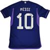 adidas Argentina 2022-23 Messi Away Jersey Legacy Indigo/Purple Rush Men Streetwear HF2159