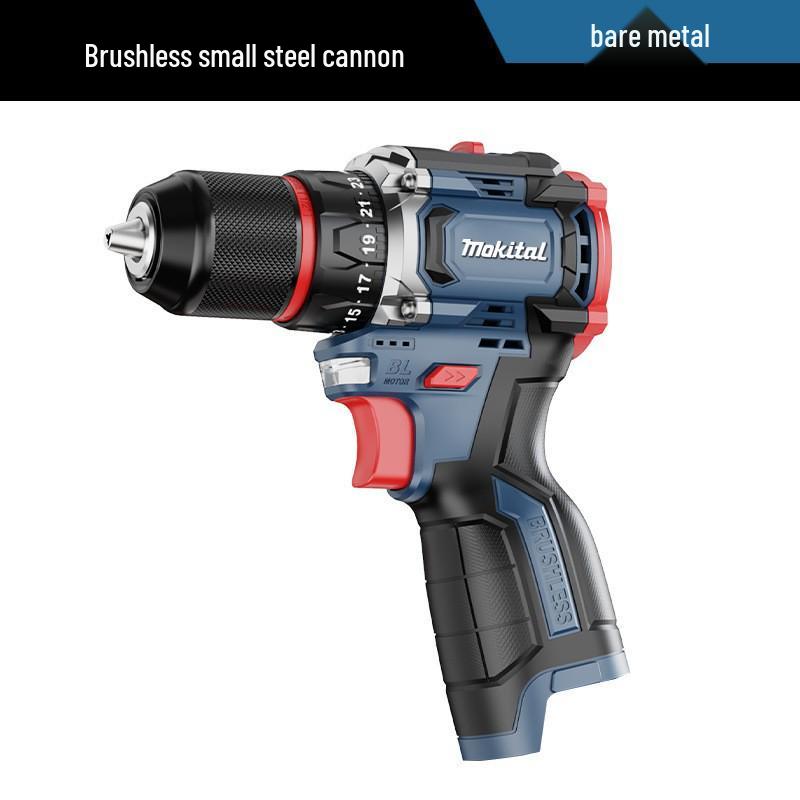 Brushless Electric Drill & Screwdriver with Double Speed & Lithium Battery