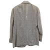 Burberrys Sanyo Shokai Made in Japan Check Pattern Linen Blend Wool tailored jacket Men's Used