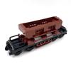 Creative Small Building Blocks German Freight Train Carriages Set - Stone/Coal/Low-bed Cars DIY Toy