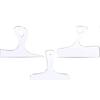 AEE4-3 Pcs Cutting Board Handle Template Charcuterie Template Angled Curvy Tracing Stencils