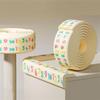 2m Anti Collision Cushion Cartoon Digital Pattern Foam Bumper Desk Edge Guard Strip  Children