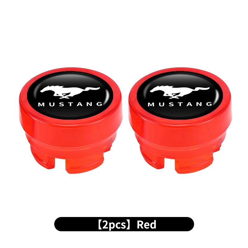 For Ford 1/2PCS Car Logo Cigarette Lighter Dust Plug Button Socket Protective Cover Escort KA Flex Everest KA Expedition Falcon APQ1