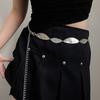 Retro Versatile Ethnic Style Metal Bohemian Waist Chain Belt For Women  Sweater Chain Waist Seal Body Decor Accessories