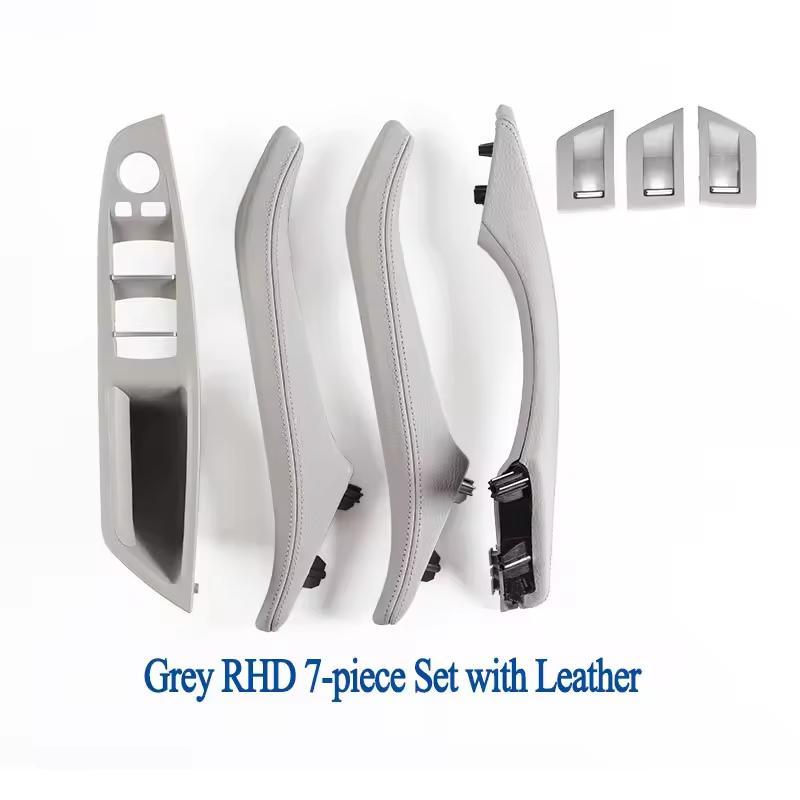 Price F10 F11 LHD RHD Leather Interior Door Pull Handle Assembly for BMW 5 Series F10 F11 F18 520i 523i 525i 528i 535i