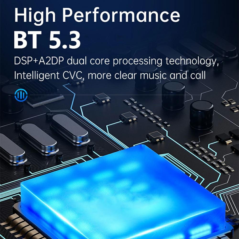 BC89 Car Charger 48W Fast Charging Adapter Bluetooth-Compatible MP3 Player FM Transmitter with Ambient Light