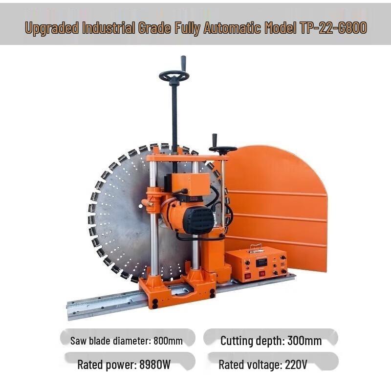 

Xijiaer 800 Industrial Automatic Wall Cutting Machine CN plug (adapter included)