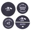 For Chrysler 200&300 2014-2017 A/C Climate Control Button Repair Decals Sticker