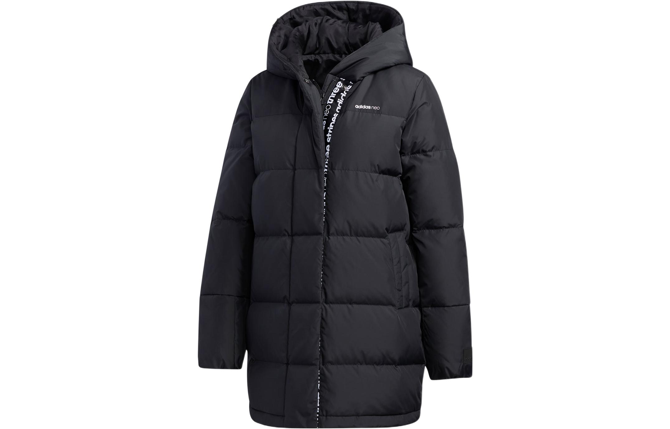 Adidas Neo Down Jackets Women s Black Hooded Moderate Other GJ8831 L