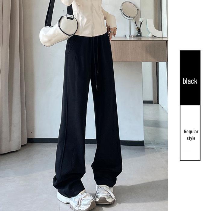 

2025 Women s Casual Petite Straight-Leg Sweatpants: Versatile for All Seasons 3XL