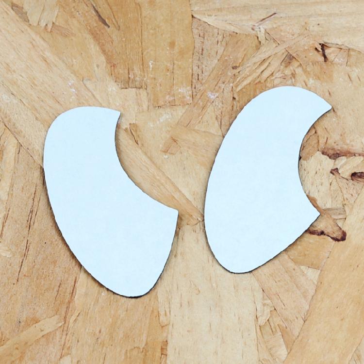 2Pcs Ukulele Pickguards Scratch Plate Small Guitar AntiScratch Guard Plate