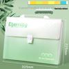 13-Layer Accordion Student Bag, Document Holder with Handle, Large Capacity File Folder, Subject Classification.