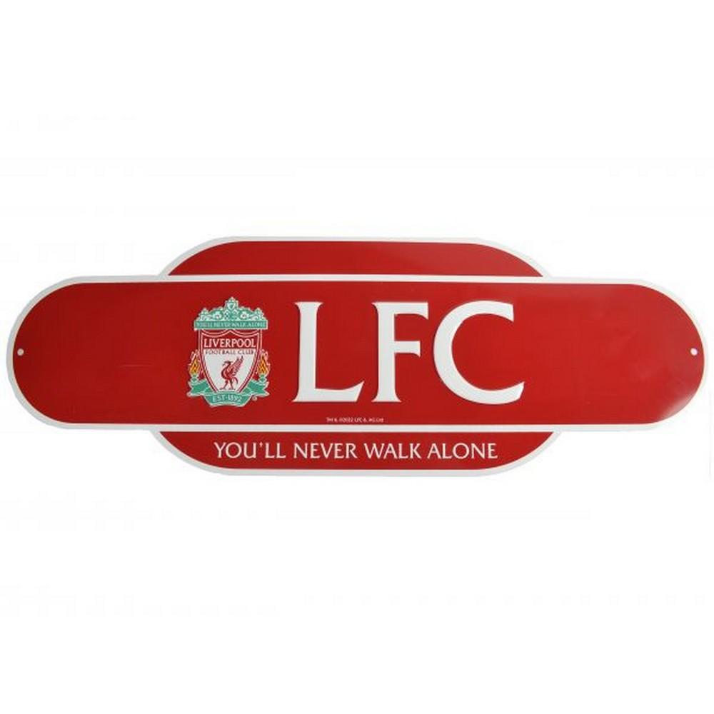 Liverpool FC Retro Years Street Sign