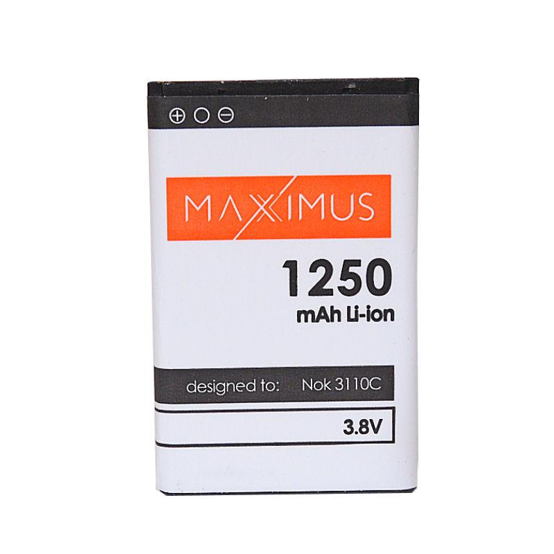 Akumulators Maxximus Nokia 3110C 1250mAh Li-Ion