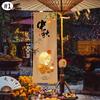 Mid- Autumn Hanging Cloth Festival Decoration Chinese Hanging Tapestry Aesthetic Banner Background Decoration Photo Props Decor