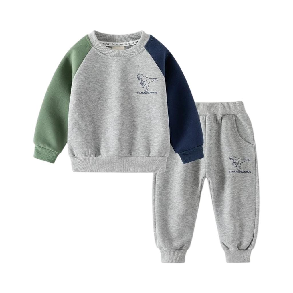 Boy's Athletic Tracksuit Set - 2-Piece Top & Pants For Kids