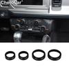 Air Condition Switch Volume Button Knob Trim Ring Knob Cover for Ford Bronco 21+