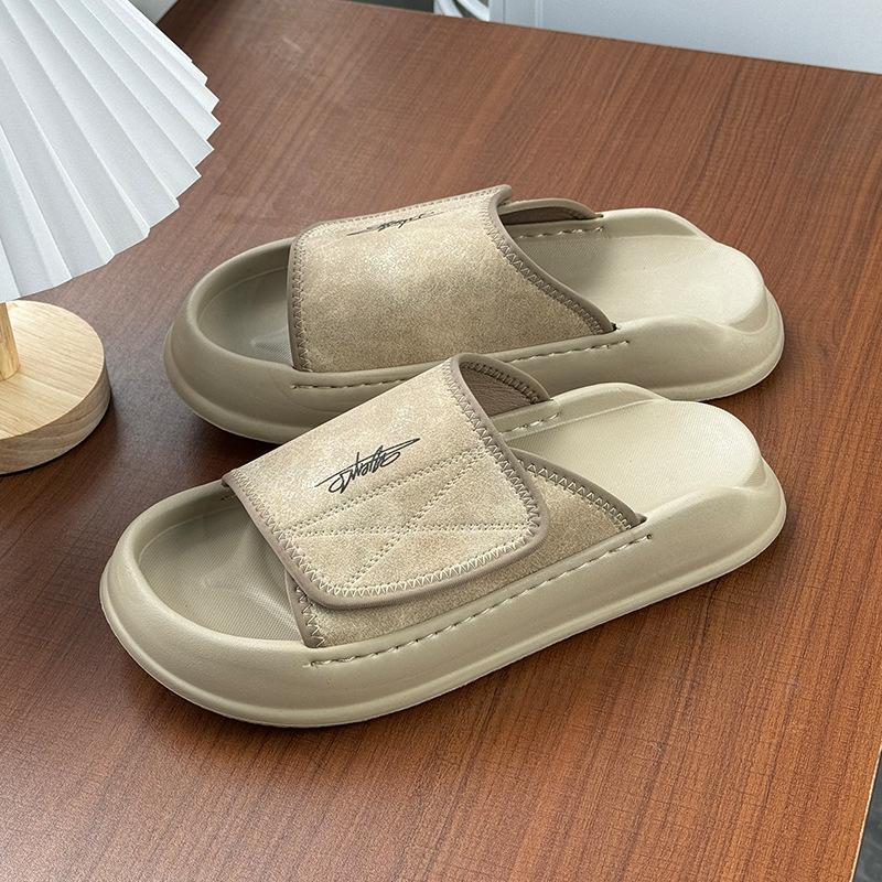 Herren Hausschuhe 2025 neu Outdoor Sport Hausschuhe Sommer leicht und atmungsaktiv Ein-Wort-Slipper 471288-Z