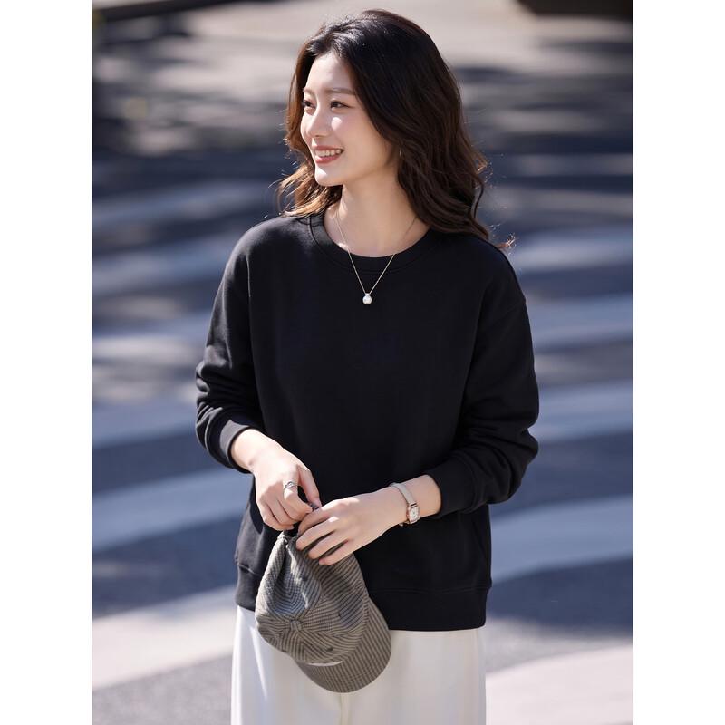 La Chapelle Women's 2026 Fall Round Neck Sweatshirt