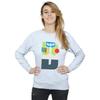 Disney Damen/Damen Alphabet B steht für Buzz Lightyear Sweatshirt