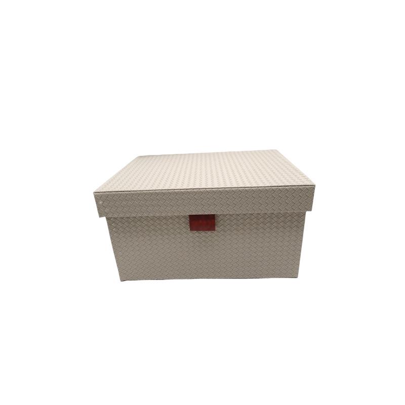 Multifunctional Leather Wardrobe Storage Box - Dustproof & Moistureproof Organizer