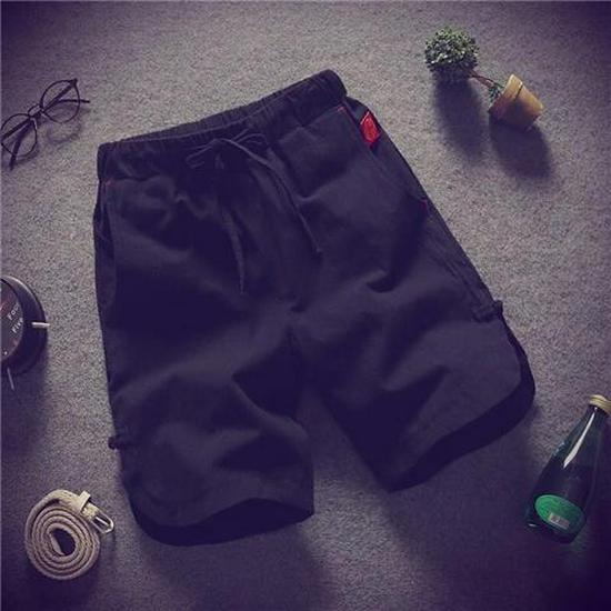 Men's Trendy Linen Beach Shorts: Lightweight, Breathable, Casual Loose Fit