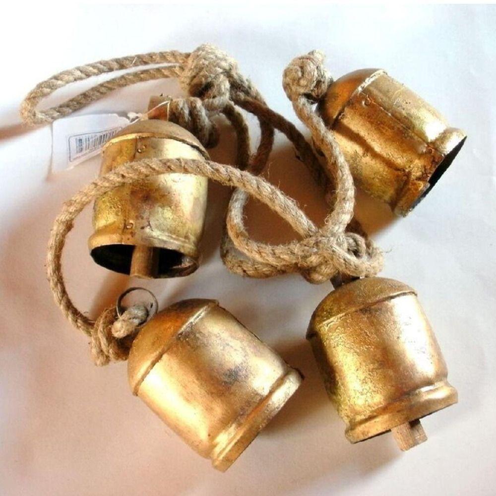 

Metal Wind Chime Hanging Bells Grazing Bells Mini Bells Mother s Day золотой