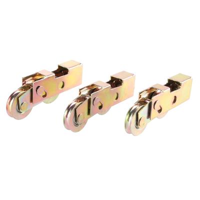 3pcs Patio Door  Roller Assembly Aluminum Sliding Glass Door Rollers Set Glidings Door Roller Assemblies for House