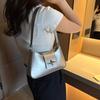 Fashion Simple Casual Women Daily Underarm Single Shoulder Baguette Bag