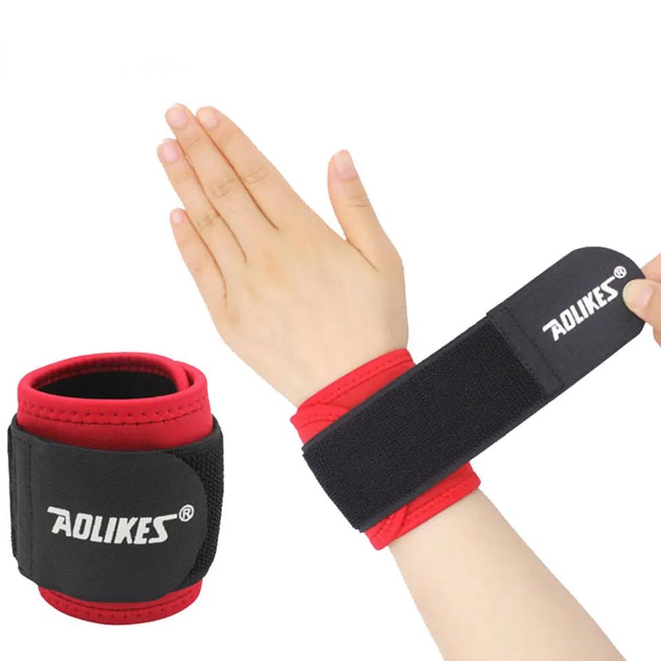 1PC Wrist Support Active Fitness Wristband Gym Wrist Thumb Support Straps Wraps Bandage Training Hand Bands Wrist Wraps
