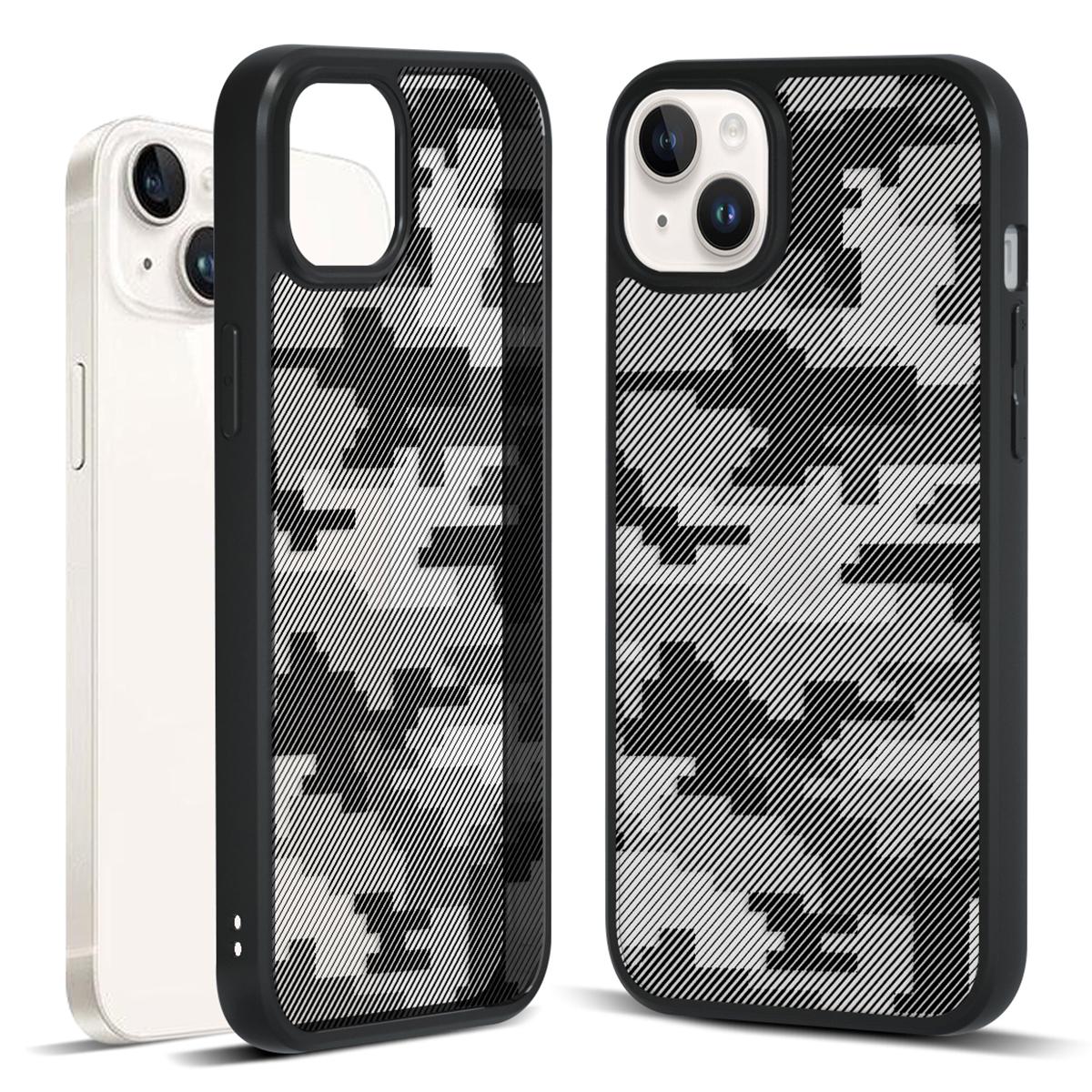 IBMRS For iPhone 14 Plus Case TPU+PC Drop-proof Phone Cover Protector D