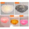 Ceiling Feather White Pendant Light Shade Modern Chandelier Lampshade Lamp Floor