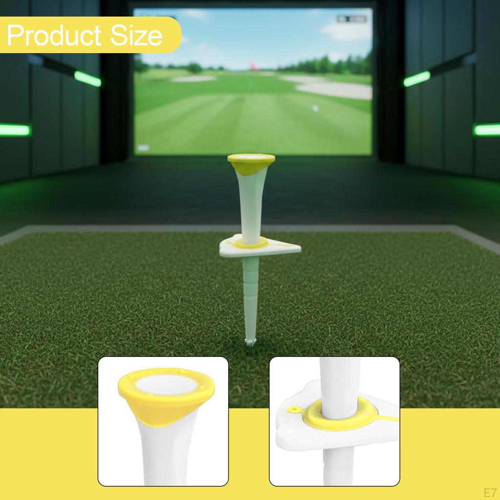 Adjustable Golf Ball Holder for Stability, Home Driving Range, Outdoors, Garden Or on