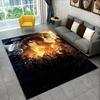 Classic L-Lord of The Rings H-Hobbit Carpet Rug for Bedroom Living Room Sofa Playroom Doormat Home Decor,Kid Area Rug Non-slip