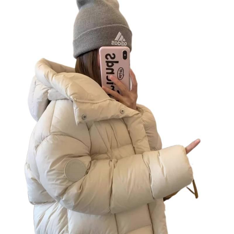 Cloud Puff Daunen Baumwollkleidung Damen Neu Kurz Kapuze Verdickt Warm Mode Brot Kleidung Leichte Luxusjacke