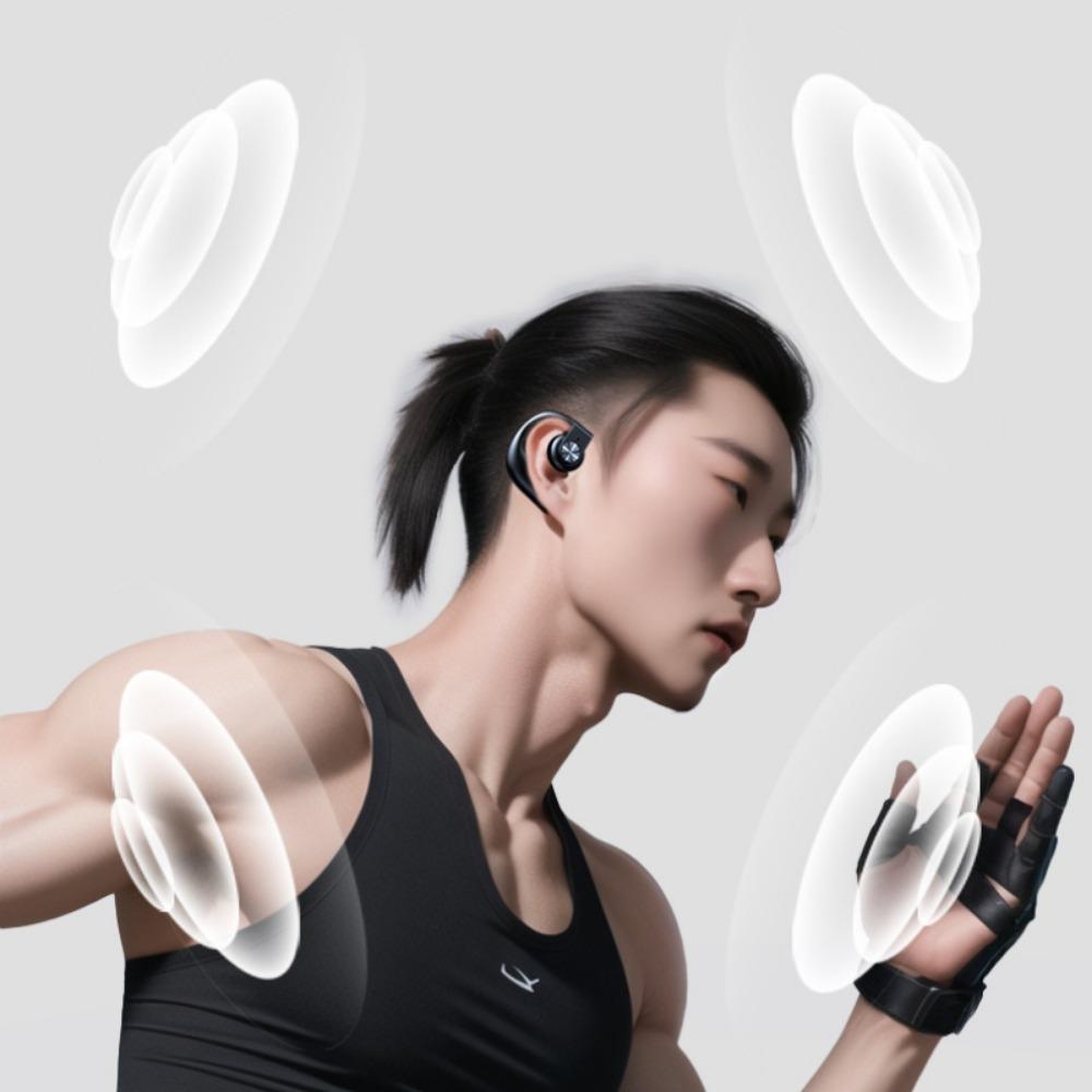 OWS Open Bluetooth Earphone GT03 Sport Earphone with Long Life with Digital Display