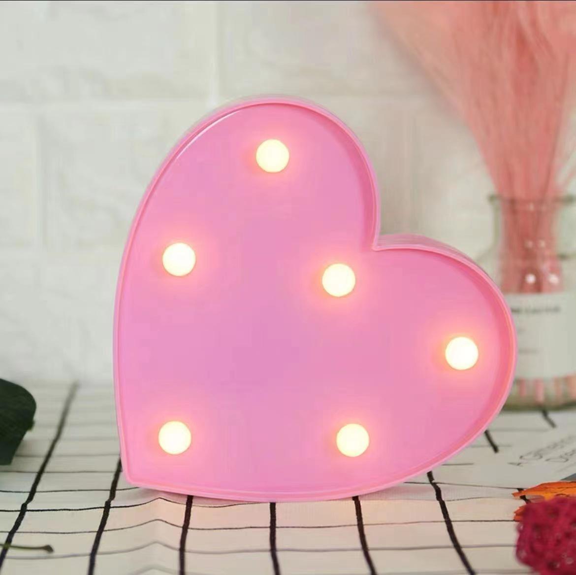 

LED Romantic Letter Lights for Proposals, Birthdays, and Decor 21.5cm