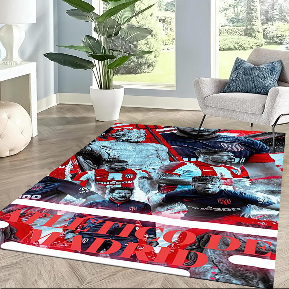 Atletico Madrid Carpet Perfect For Outdoor Decorate Room Dormitory Dining Room Antislip Rug Decorate Offices Best For Christmas