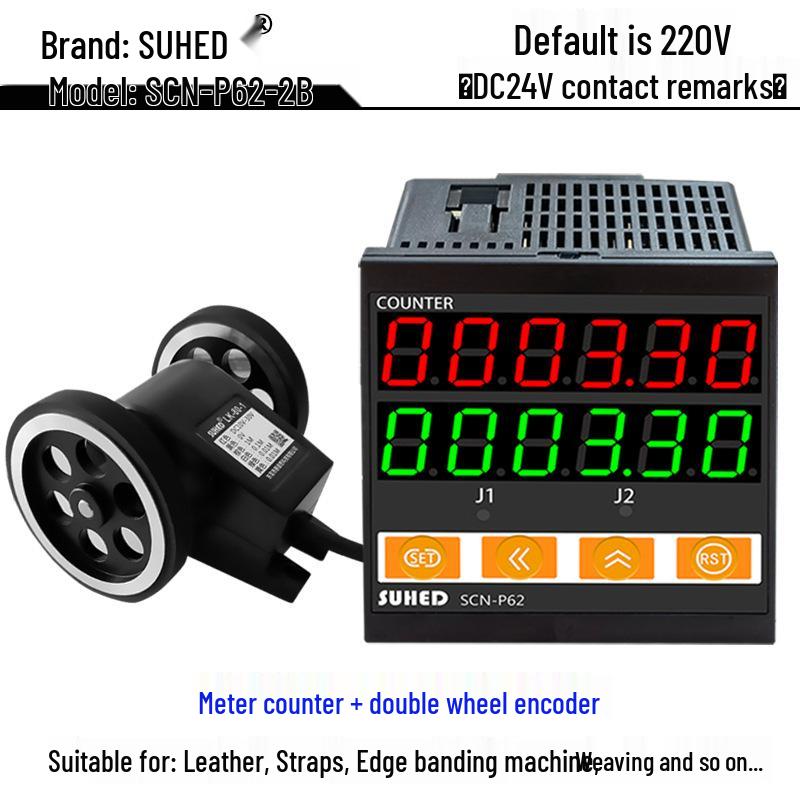 Intelligent Digital Display High-Precision Roller Encoder Edge Banding Machine Odometer Counter (Fully Automatic)