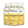 Solaray Selenium 50mcg 100 Capsules 3 pcs Selenium