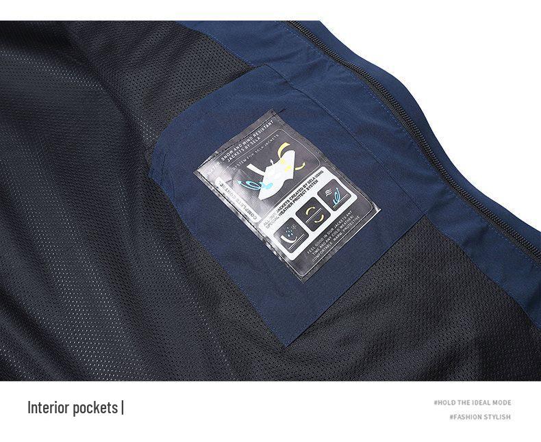 2026 Men's Outdoor Waterproof Windproof Mountaineering Jacket