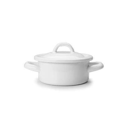 Casserole - IBILI - 902712 - Enameled Steel - 12 Cm - 0.36 L - All Hobs