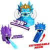 Heroes of Goo Jit Zu Deep Goo Seeking Hydra Figure Triple Attack 3-in-1 Goo Power Plus Light and Sound Battle Action!