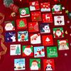 24pcs Mini Christmas Greeting Cards, Holiday Note Cards for Family and Friends,Perfect for Xmas Party and Gifts, Christmas Cards