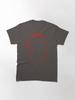 Depeche Mode Martin Gore Profile White Outline Black Background Classic T-Shirt