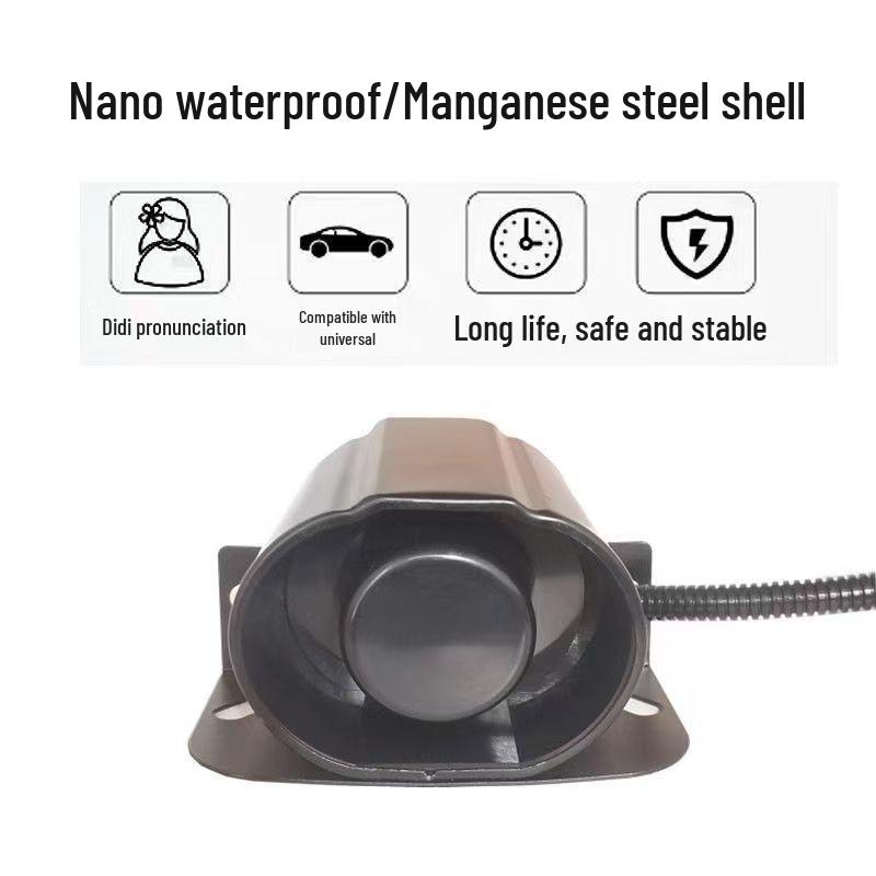 Waterproof Reversing Horn for Construction Vehicles: 12V/24V Shovel Loader, Road Roller, Didi Buzzer