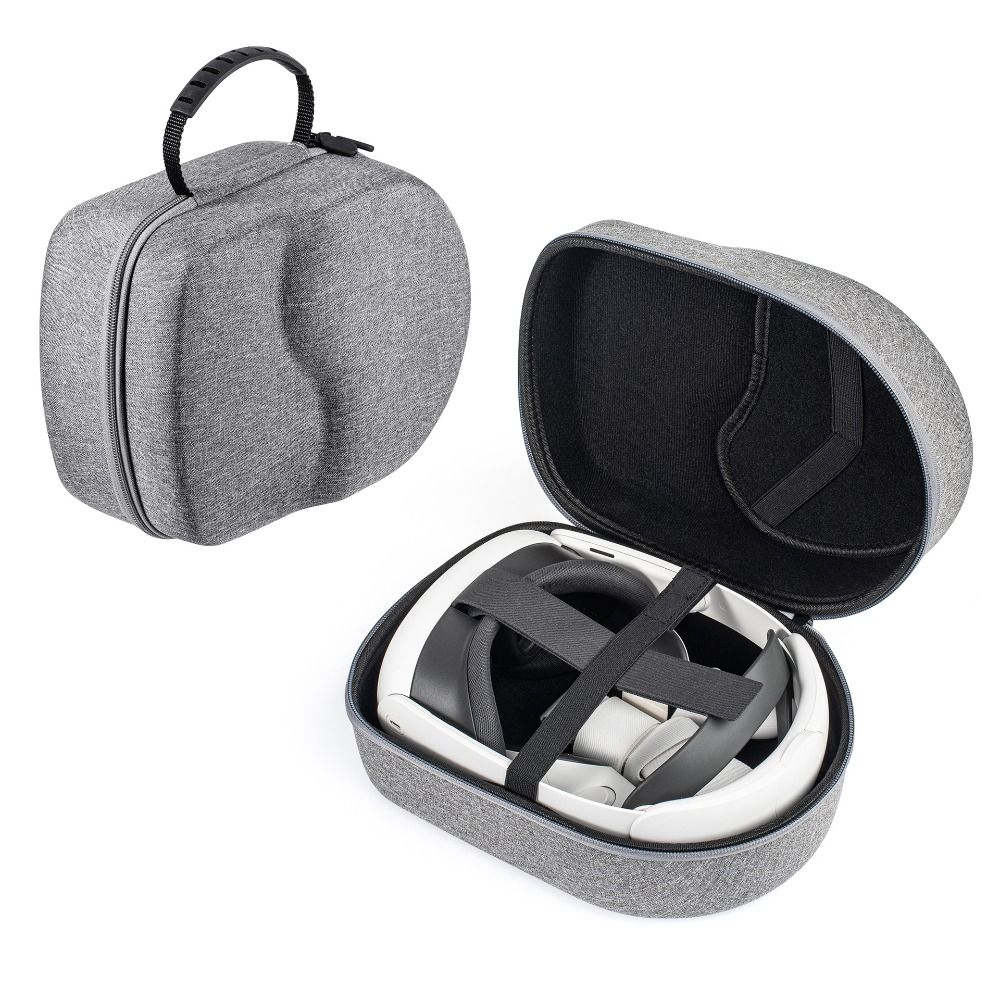 

Large Capacity Carrying Case Shockproof Suitcase Headset Accessories for Meta Quest 3/2 Universal
