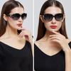 Elegant Ladies Big Frame Sunglasses Outdoor Shades for Women Glasses Gradient Lens Sunglasses Female Male Shades